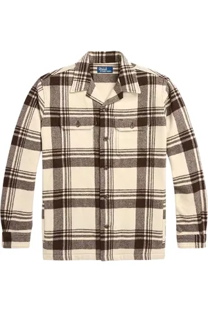 Ralph Lauren Hombre, Camisas, Marrón, Talla: L