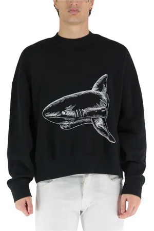 Palm Angels Hombre, Sudaderas, Negro, Talla: L