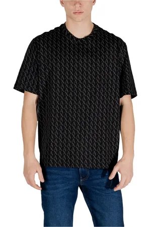 Armani Exchange Hombre, Camisetas, Negro, Talla: S