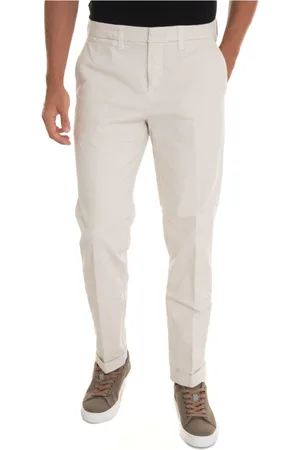FAY Hombre, Pantalones, Blanco, Talla: W34