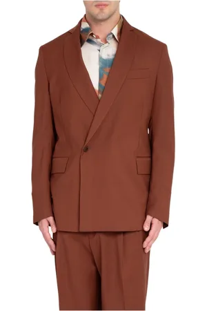 COSTUMEIN Hombre, Chaquetas, Marrón, Talla: S