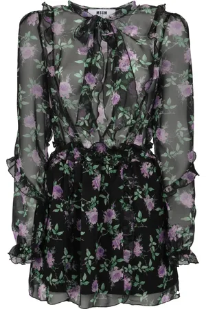 Msgm Mujer, Vestidos, Negro, Talla: S