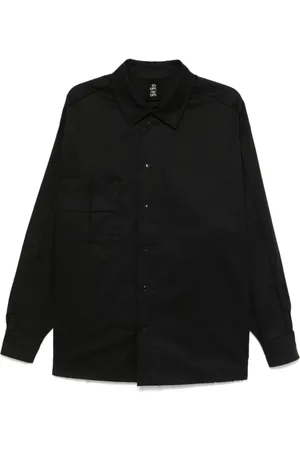 THOM KROM Hombre, Camisas, Negro, Talla: M