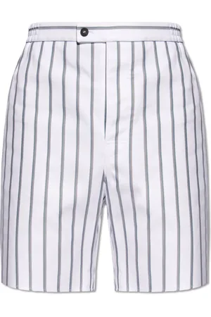 Salvatore Ferragamo Hombre, Pantalones cortos, Blanco, Talla: L