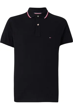 Tommy Hilfiger Hombre, Camisetas, Negro, Talla: L