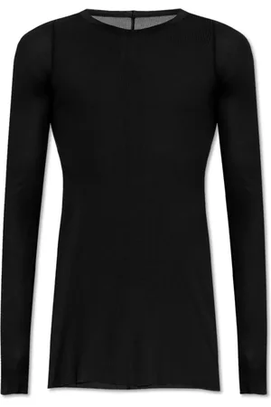 Rick Owens Hombre, Camisetas, Negro, Talla: L