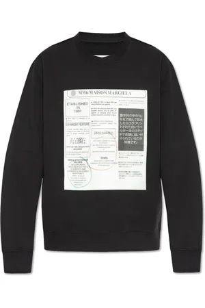 Maison Margiela Hombre, Sudaderas, Negro, Talla: L
