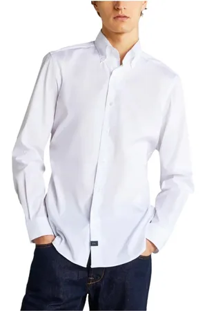FAY Hombre, Camisas, Blanco, Talla: 3XL