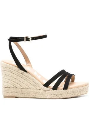 MANEBI Mujer, Zapatos, Negro, Talla: 38 EU