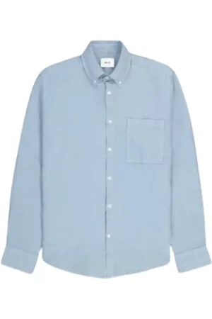 NN.07 Hombre, Camisas, Azul, Talla: XL