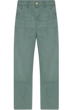 Carhartt Hombre, Pantalones, Verde, Talla: W31