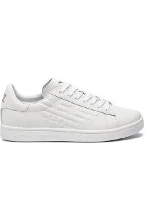 EA7 Hombre, Zapatos, Blanco, Talla: 40 EU