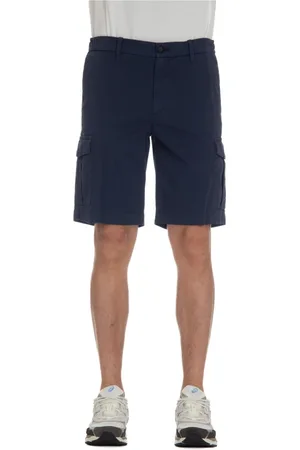 ELEVENTY Hombre, Pantalones cortos, Azul, Talla: W34