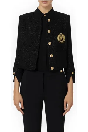 Elisabetta Franchi Mujer, Chaquetas, Negro, Talla: S