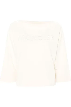 Moncler Mujer, Camisetas, Blanco, Talla: S