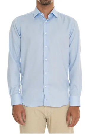 Carrel Hombre, Camisas, Azul, Talla: S