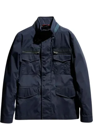 FAY Hombre, Chaquetas, Azul, Talla: M