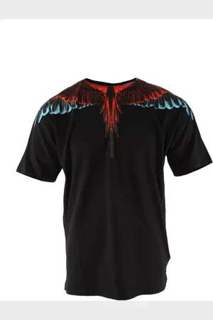 MARCELO BURLON Hombre, Camisetas, Negro, Talla: S