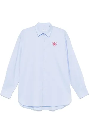 Family First Hombre, Camisas, Azul, Talla: M