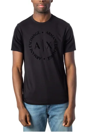 Armani Exchange Hombre, Camisetas, Negro, Talla: S