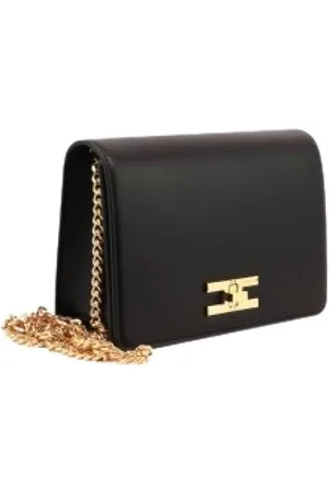 Elisabetta Franchi Mujer, Bolsos, Negro, Talla: ONE Size