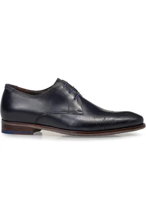 Floris van Bommel Hombre, Zapatos, Azul, Talla: 44 EU