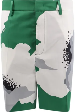 VALENTINO Hombre, Pantalones cortos, Verde, Talla: M