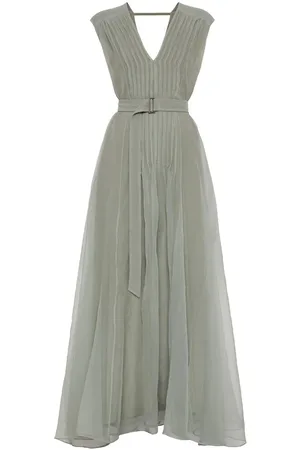 Brunello Cucinelli Mujer, Vestidos, Verde, Talla: M