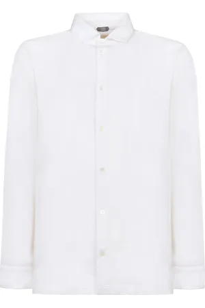 ZANONE Hombre, Camisas, Blanco, Talla: 4XL