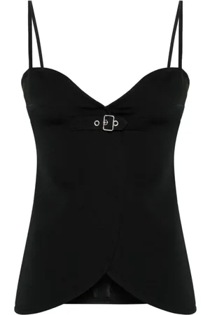 Courrèges Mujer, Camisetas, Negro, Talla: S