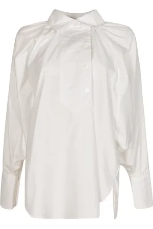 Patou Mujer, Blusas y Camisas, Blanco, Talla: S