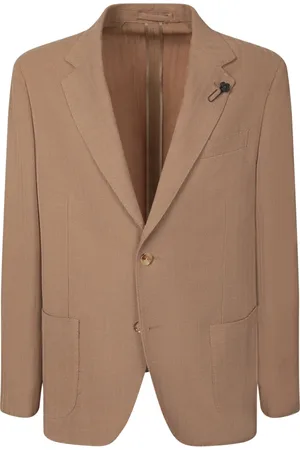 LARDINI Hombre, Chaquetas, Marrón, Talla: XL