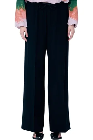 DRIES VAN NOTEN Mujer, Pantalones, Negro, Talla: S