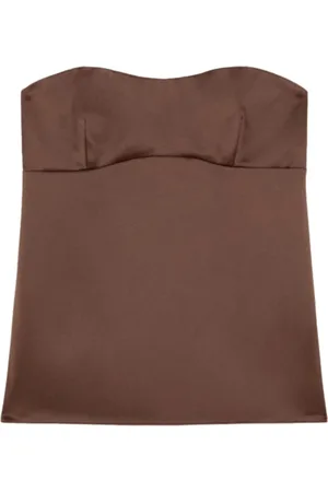 Patrizia Pepe Mujer, Camisetas, Marrón, Talla: S