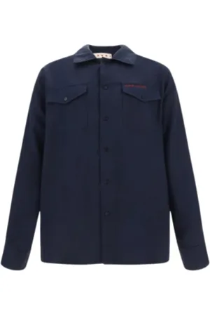 Marni Hombre, Camisas, Azul, Talla: M
