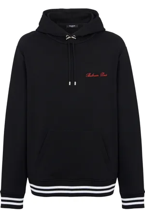 Balmain Hombre, Sudaderas, Negro, Talla: XL