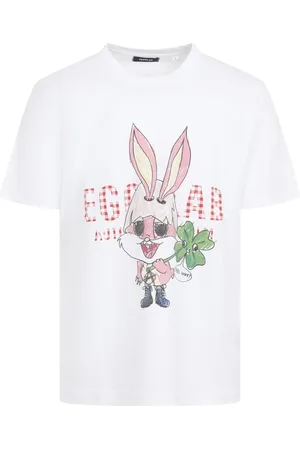 EgonLab Hombre, Camisetas, Blanco, Talla: L