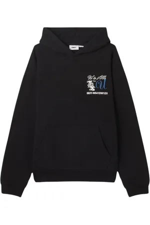 Obey Hombre, Sudaderas, Negro, Talla: L