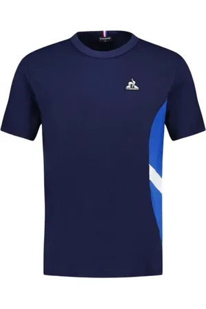 Le Coq Sportif Hombre, Camisetas, Azul, Talla: M