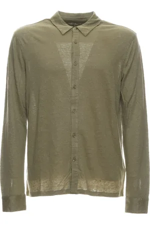 Majestic Hombre, Camisas, Verde, Talla: M