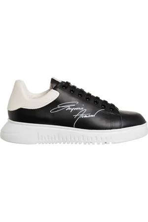 Emporio Armani Hombre, Zapatos, Negro, Talla: 39 EU