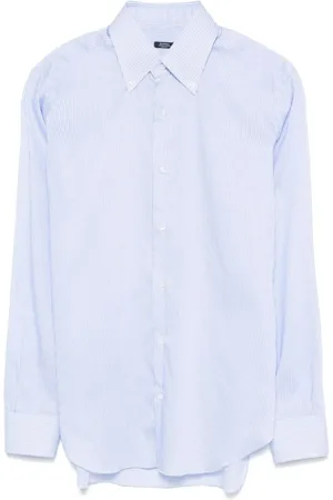 BARBA Hombre, Camisas, Azul, Talla: S