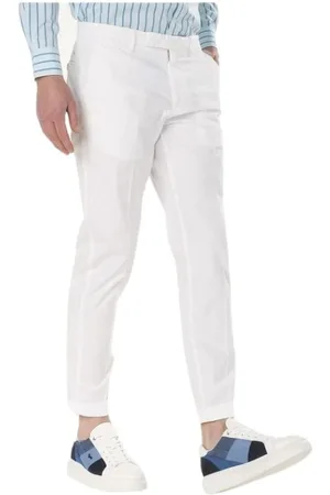 HARMONT&BLAINE Hombre, Pantalones, Blanco, Talla: S