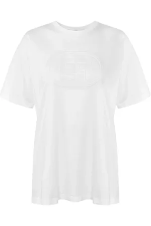 Elisabetta Franchi Mujer, Camisetas, Blanco, Talla: M