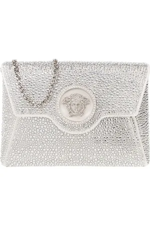 VERSACE Mujer, Bolsos, Gris, Talla: ONE Size