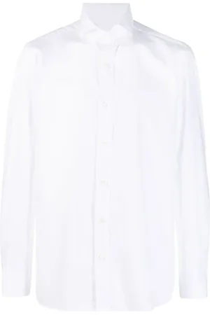 LUIGI BORRELLI NAPOLI Hombre, Camisas, Blanco, Talla: L