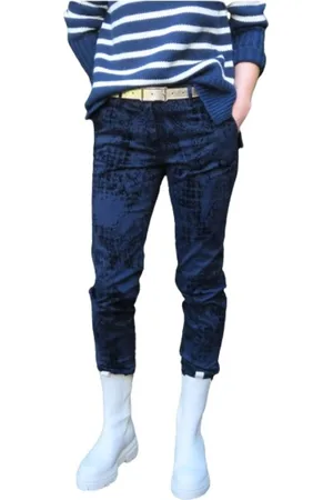 Masons Mujer, Pantalones, Azul, Talla: S