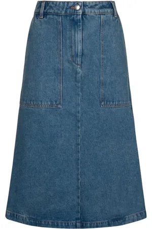 Maison Kitsuné Mujer, Faldas, Azul, Talla: W28