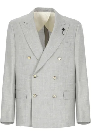 LARDINI Hombre, Chaquetas, Gris, Talla: XL