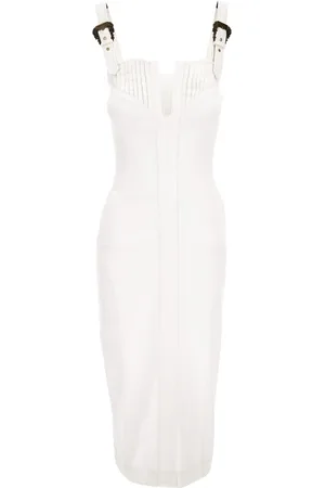 VERSACE Mujer, Vestidos, Blanco, Talla: 2XS